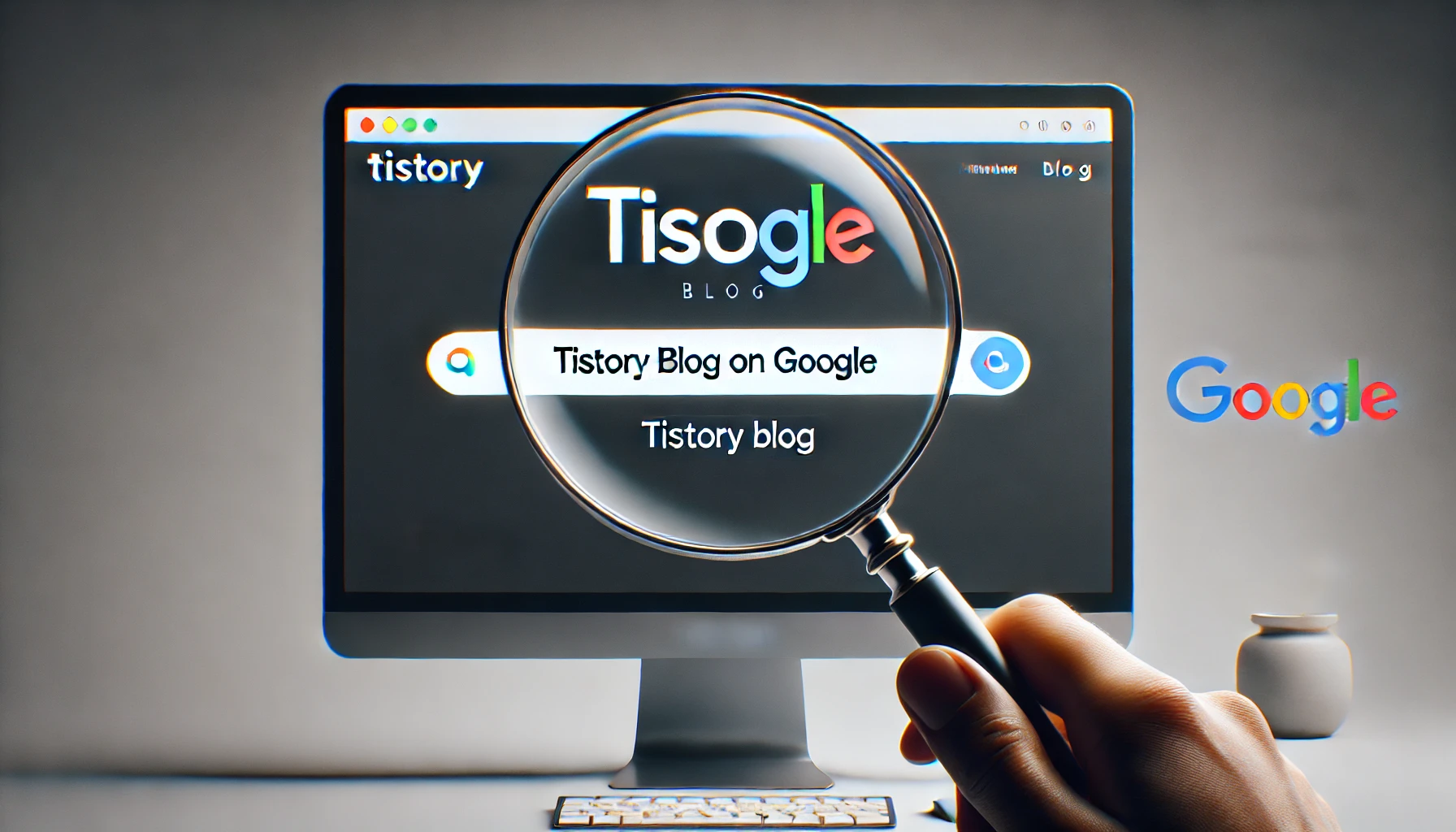 Tistory blog on google