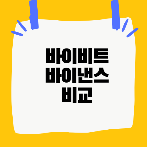 바이비트 바이낸스 비교